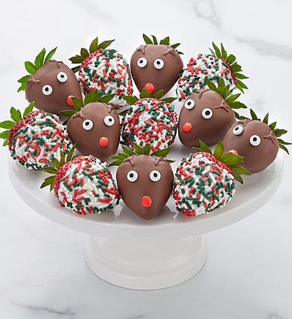 Santa's Reindeer™ Dipped Strawberries